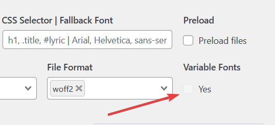Using variable fonts